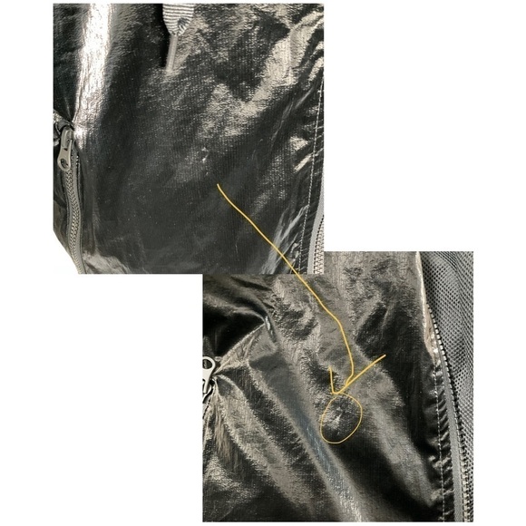 New Zyia Midnight Gloss Bomber Jacket with Shorts Size Medium - Picture 13 of 16